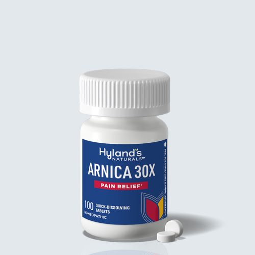 Product container for Arnica 30X.